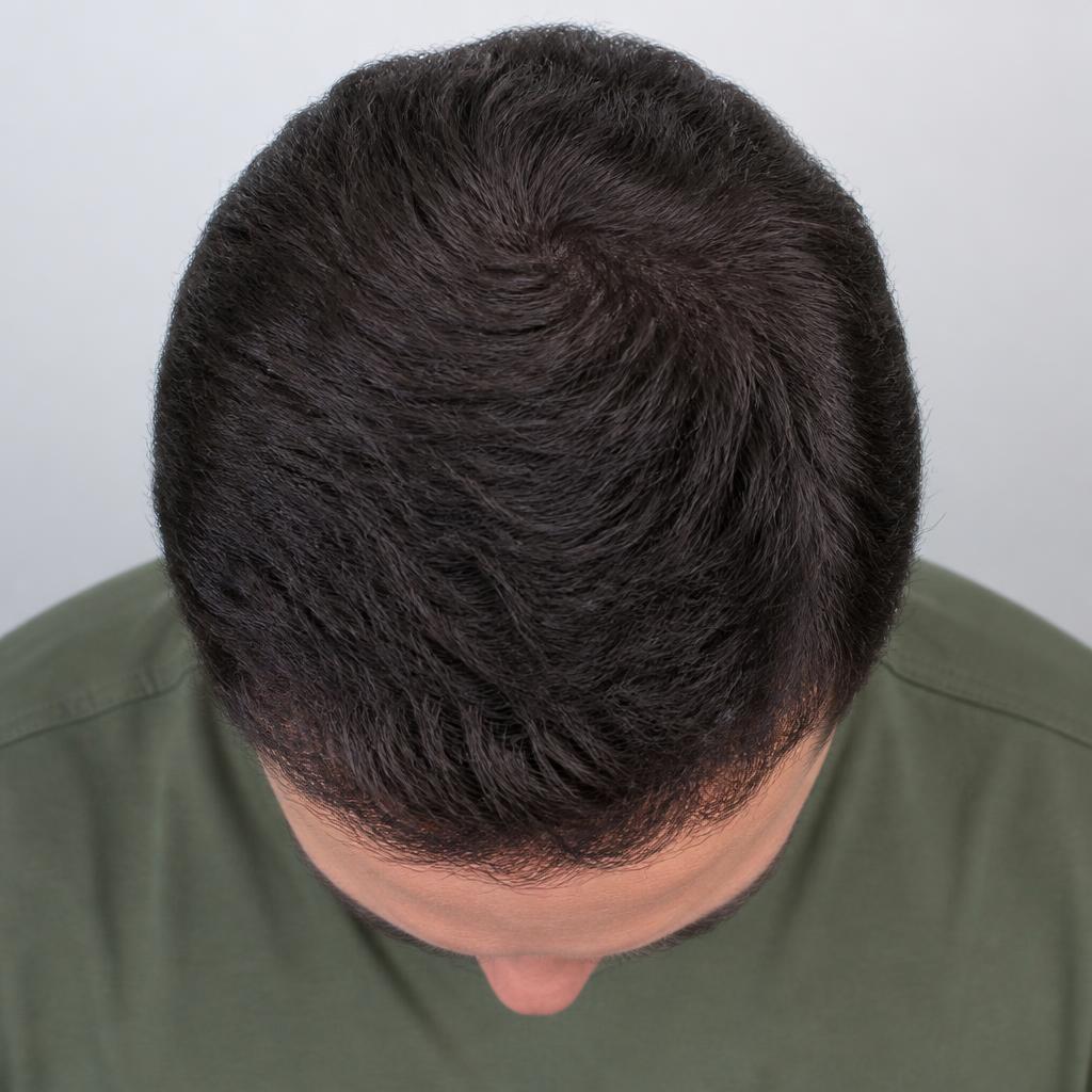 Depois — Coroa masculina